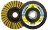 Klingspor 312556 Kombinacija brusnih lamelastih diskova SMT 850, 115 x 22,23 mm, granulacija 60, grubo zakrivljena 115 mm 5 St.