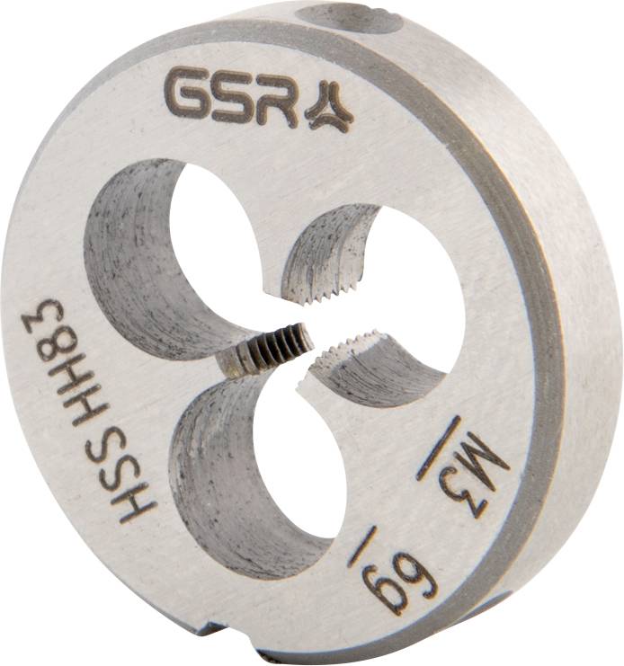 GSR B00402130 Snijsets Metrisch M3 Rechtsdraaiend DIN 223 HSS