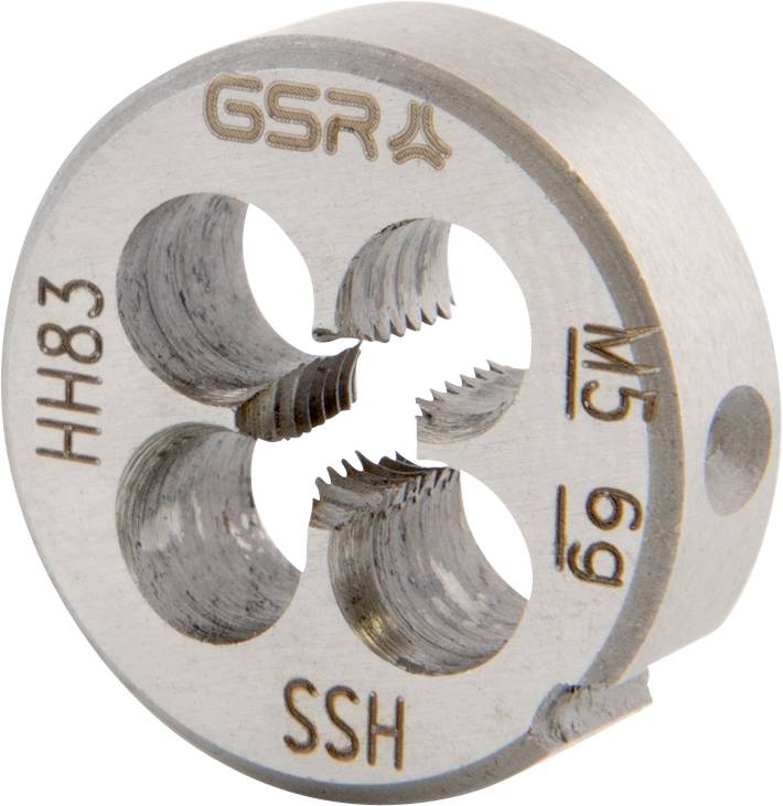 GSR B00402170 Snijsets Metrisch M5 Rechtsdraaiend DIN 223 HSS