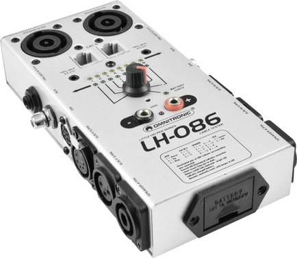 Omnitronic LH-086 Ispitivač kabela  Ispitivač kabela