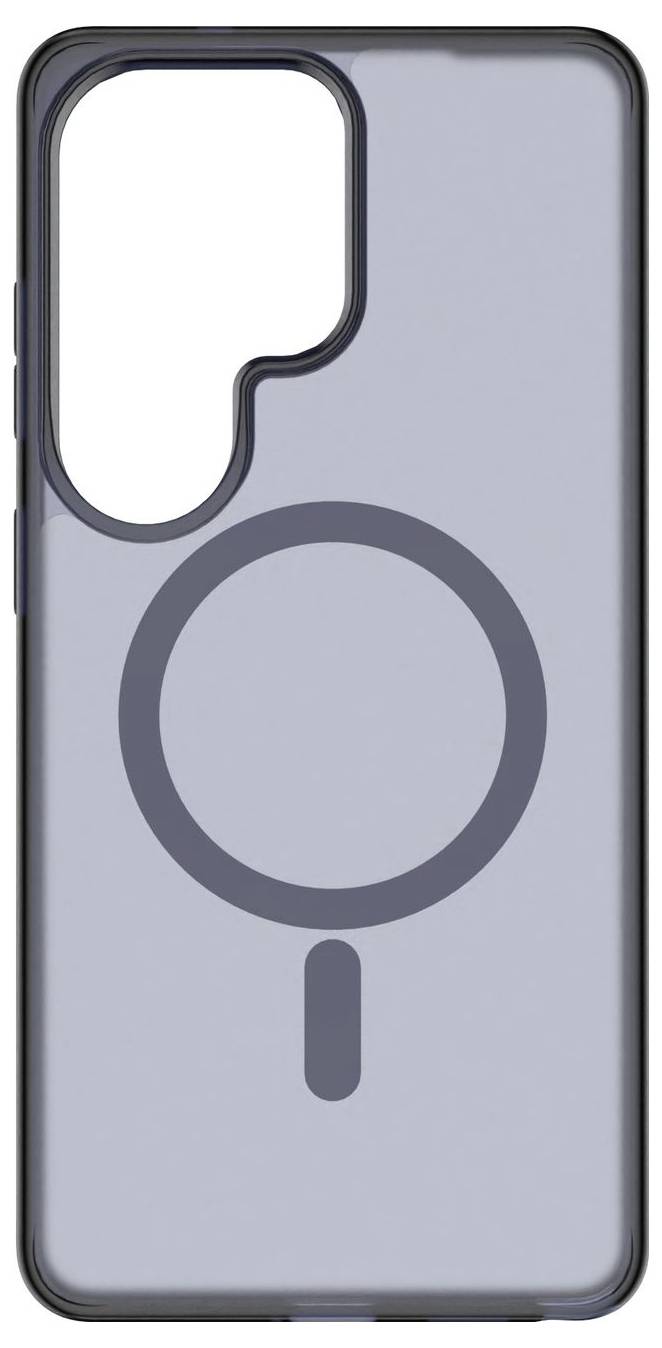 Zaštitni ovitak za telefon dizajniran za kompatibilnost s bežičnim punjenjem, s vidljivim kružnim uzorkom zavojnice za punjenje na stražnjoj strani.