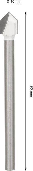 Bosch Accessories 2608707350 svrdlo za keramiku 1 St.-2