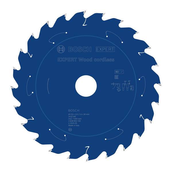 Bosch Accessories 2608902159 2608902159 list kružne pile Broj zubaca (po inču): 24 1 St.-2