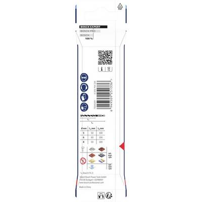 Bosch Accessories 2608902288 2608902288 set višenamjenskih svrdla 5 mm, 6 mm, 8 mm šesterokutna osovina 1 St.-0