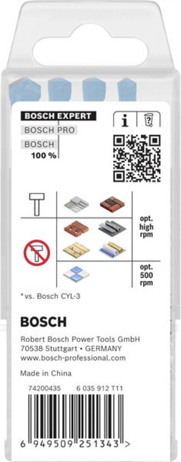 Bosch Accessories 2608902289 2608902289  set višenamjenskih svrdla  4 mm, 5 mm, 6 mm, 6 mm, 8 mm   1 St.