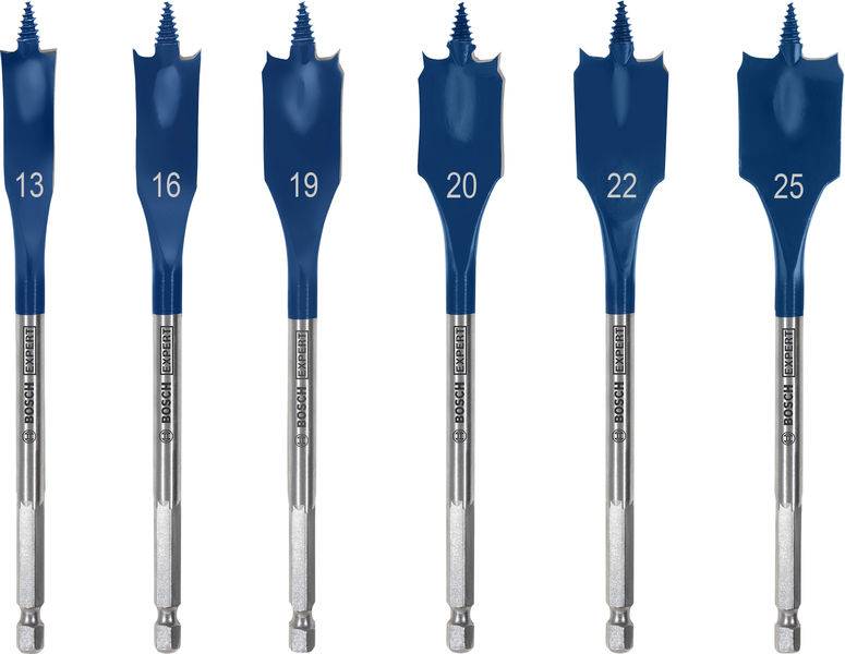 Bosch Accessories 2608902109 2608902109 set plosnatih svrdla 13 mm, 16 mm, 19 mm, 20 mm, 22 mm, 25 mm 1 St.-2