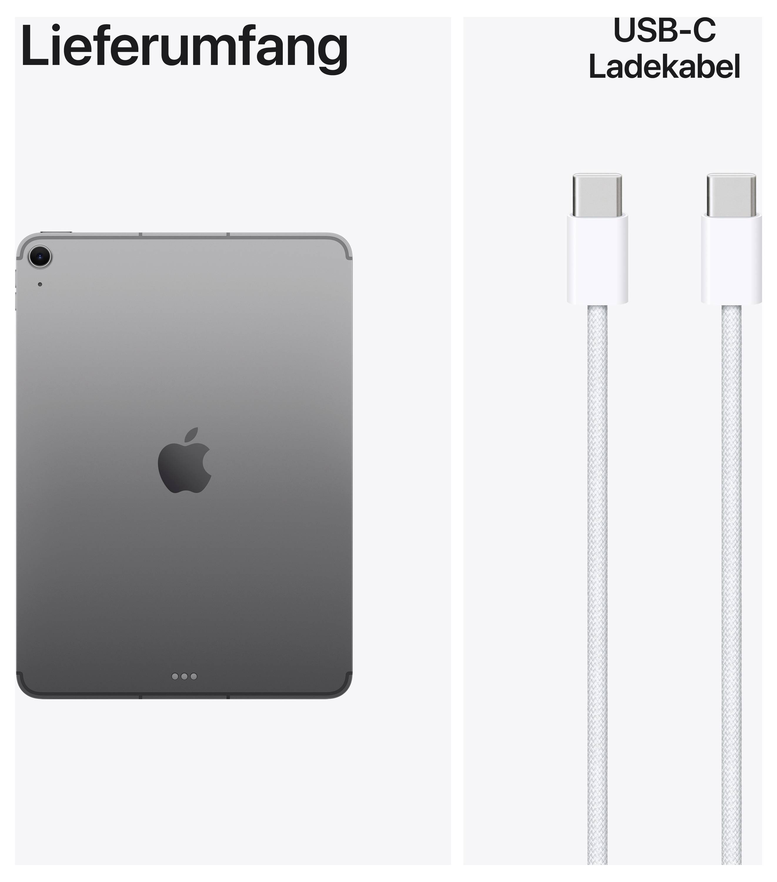 Apple iPad Air 11 (M4, 2026) WiFi + Cellular 128 GB svemirsko-siva 27.9 cm (11 palac) Apple M4-9