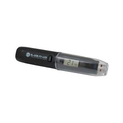 USB temperaturni data logger s LCD zaslonom koji prikazuje 21°C, koristi se za monitoring i digitalnu evidenciju podataka o temperaturi.