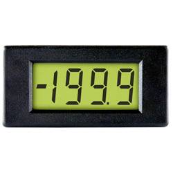 Digitalni prikaz koji pokazuje broj '-199.9' na žuto-zelenom pozadini.