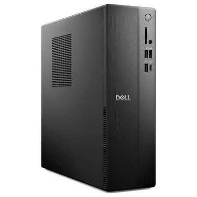 Crni stoni Dell računal s više USB priključaka i optičkim pogonon na prednjoj ploči.