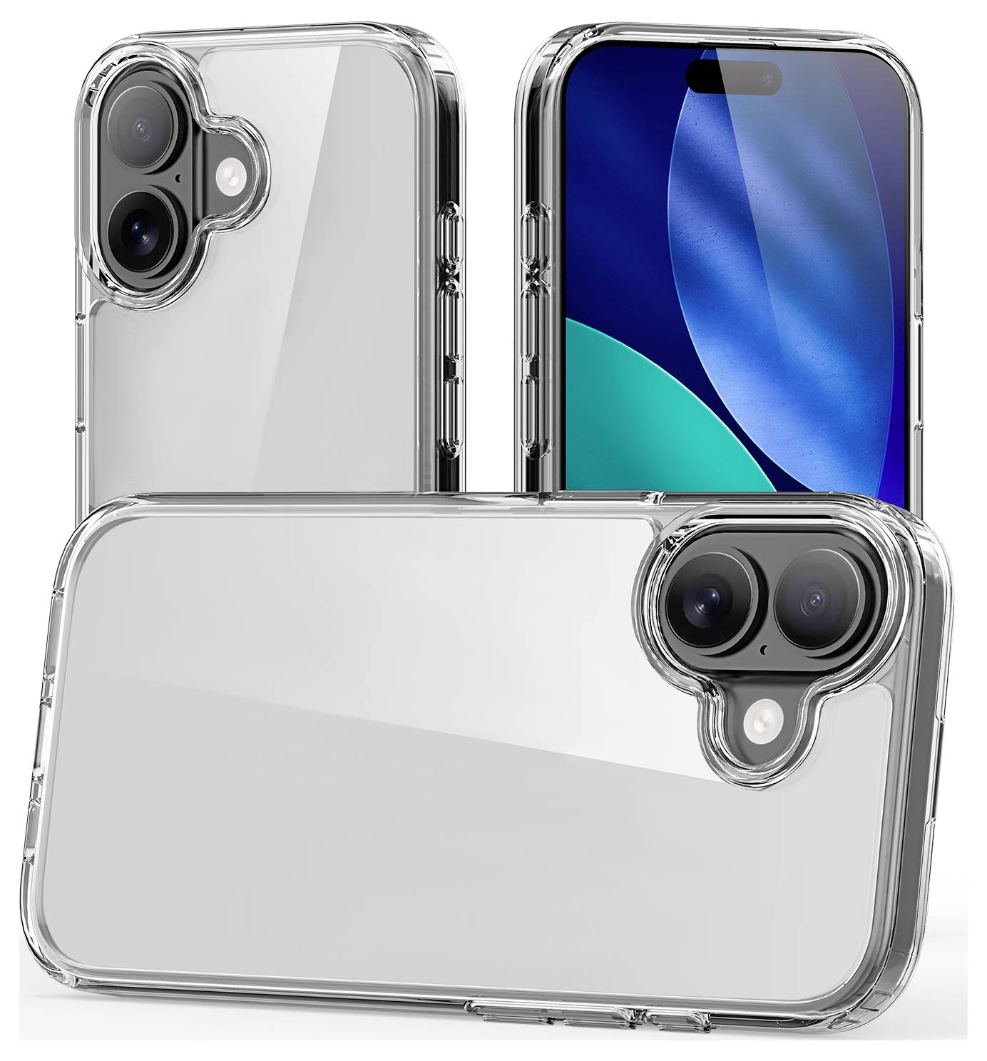 Nevox StyleShell SHOCKFlex torbica iPhone 17 prozirna 2518-3