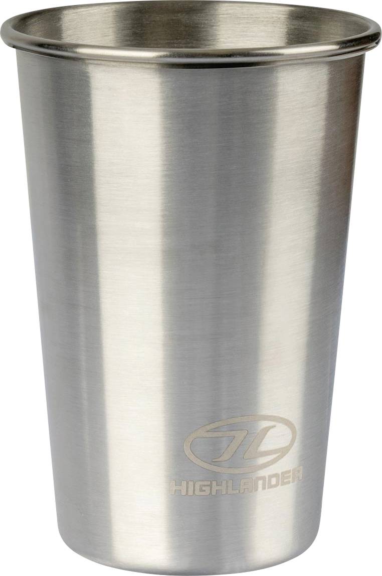 Highlander Drinkbeker 500 ml 1 stuk(s) CP289-SR RVS