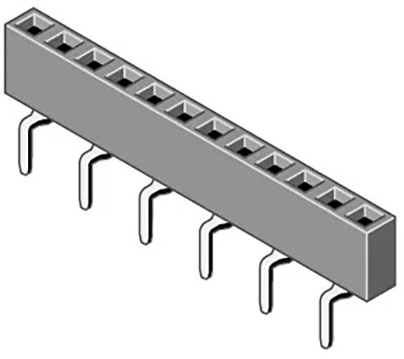 MPE Garry Female header (standaard) 097-1-040-0-NTX-XTO 1 stuk(s) Piece