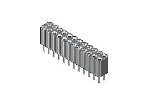 MPE Garry Female header (precisie) 115-3-072-0-MTF-XS0 1 stuk(s) Piece