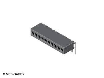 MPE Garry Female header (standaard) 204-1-010-0-HTF-LS0 1 stuk(s) Piece