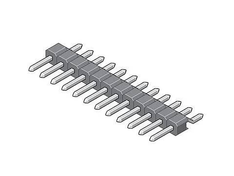 MPE Garry Male header (standaard) 334-1-010-0-F-RT0-1291 1 stuk(s) Piece