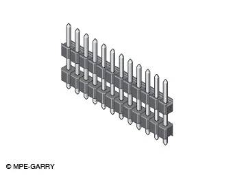 MPE Garry Male header (standaard) 089-1-020-0-T-XS0-2900 1 stuk(s)