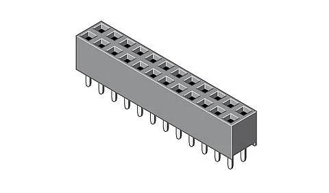 MPE Garry Female header (standaard) 094-2-010-0-NTX-YS0 1 stuk(s) Piece