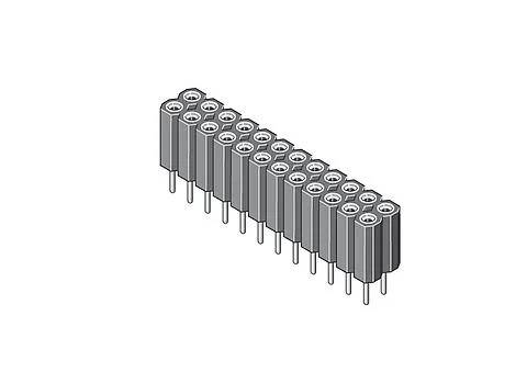 MPE Garry Female header (precisie) 115-2-040-0-MTF-XS0 1 stuk(s) Piece