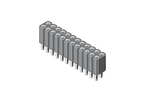 MPE Garry Female header (precisie) 613-2-072-0-MTF-XS0 1 stuk(s) Piece