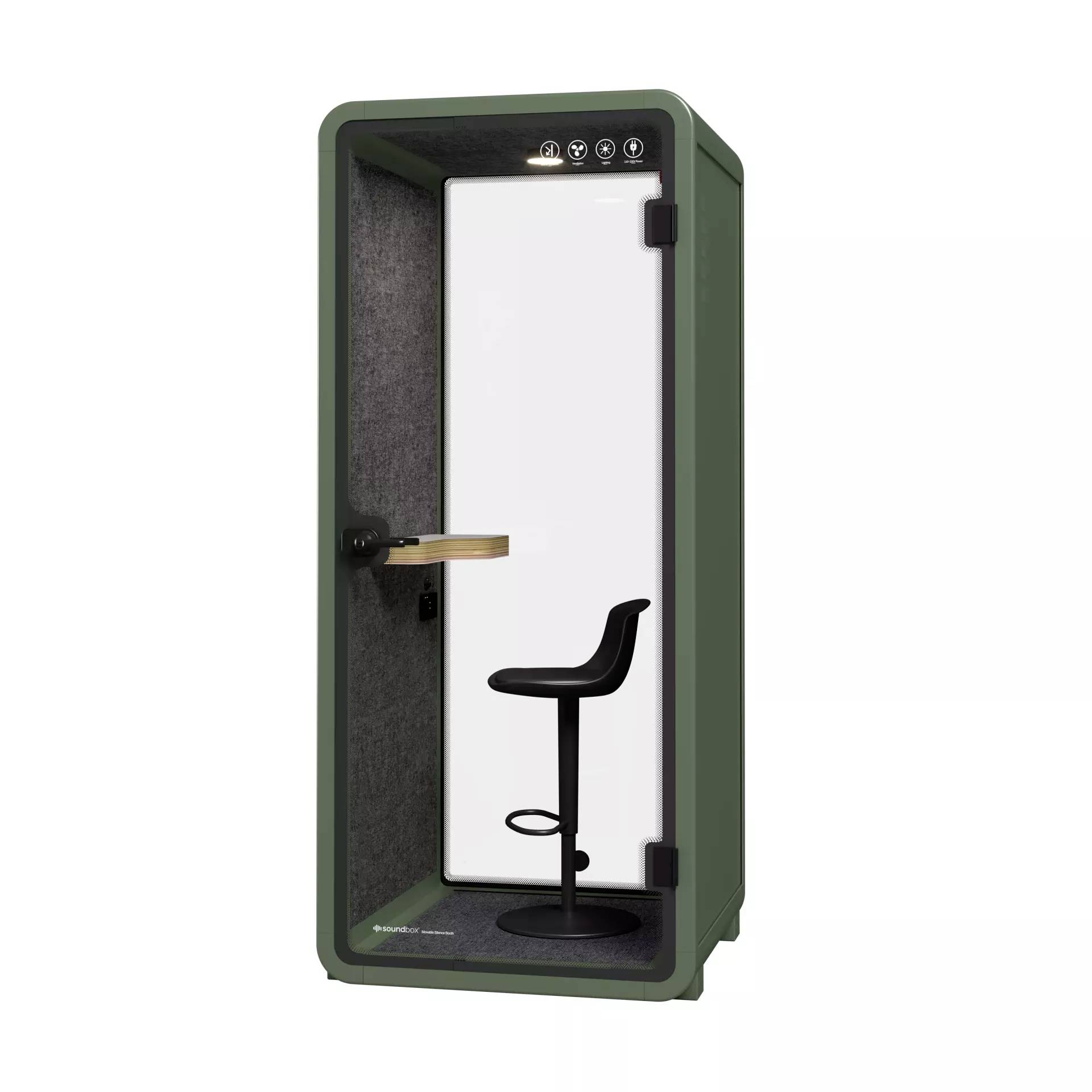 Soundbox Soundbox Office Pod SR-S (F1) 1 person SR-S F1 green 1 St.-0