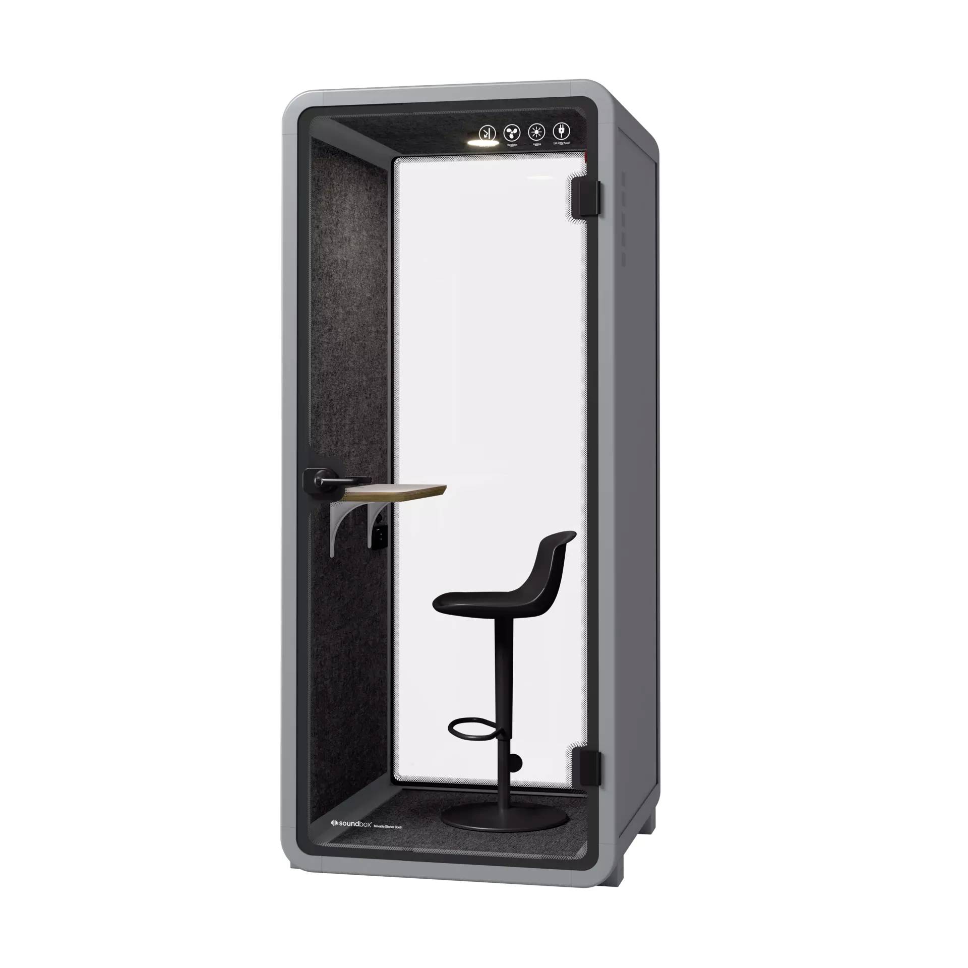 Soundbox Soundbox Office Pod SR-S (F2) 1 person SR-S F2 grey 1 St.-0