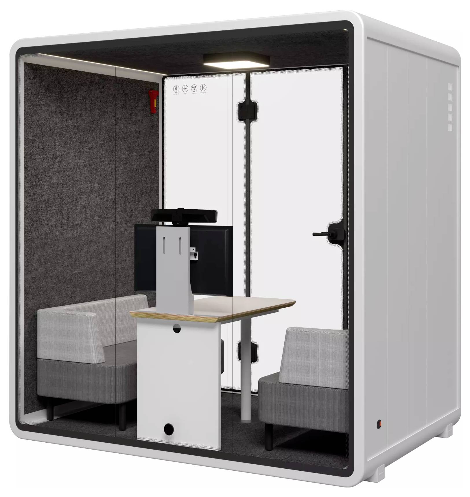 Soundbox Soundbox Office Pod SR-L (F6) 4 person SR-L F6 white 1 St.-1