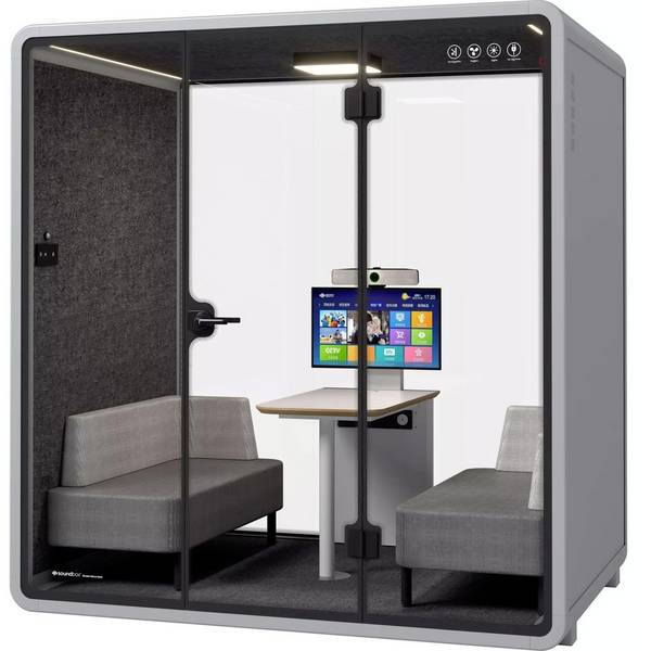 Soundbox Soundbox Office Pod SR-L (F6) 4 person SR-L F6 grey 1 St.