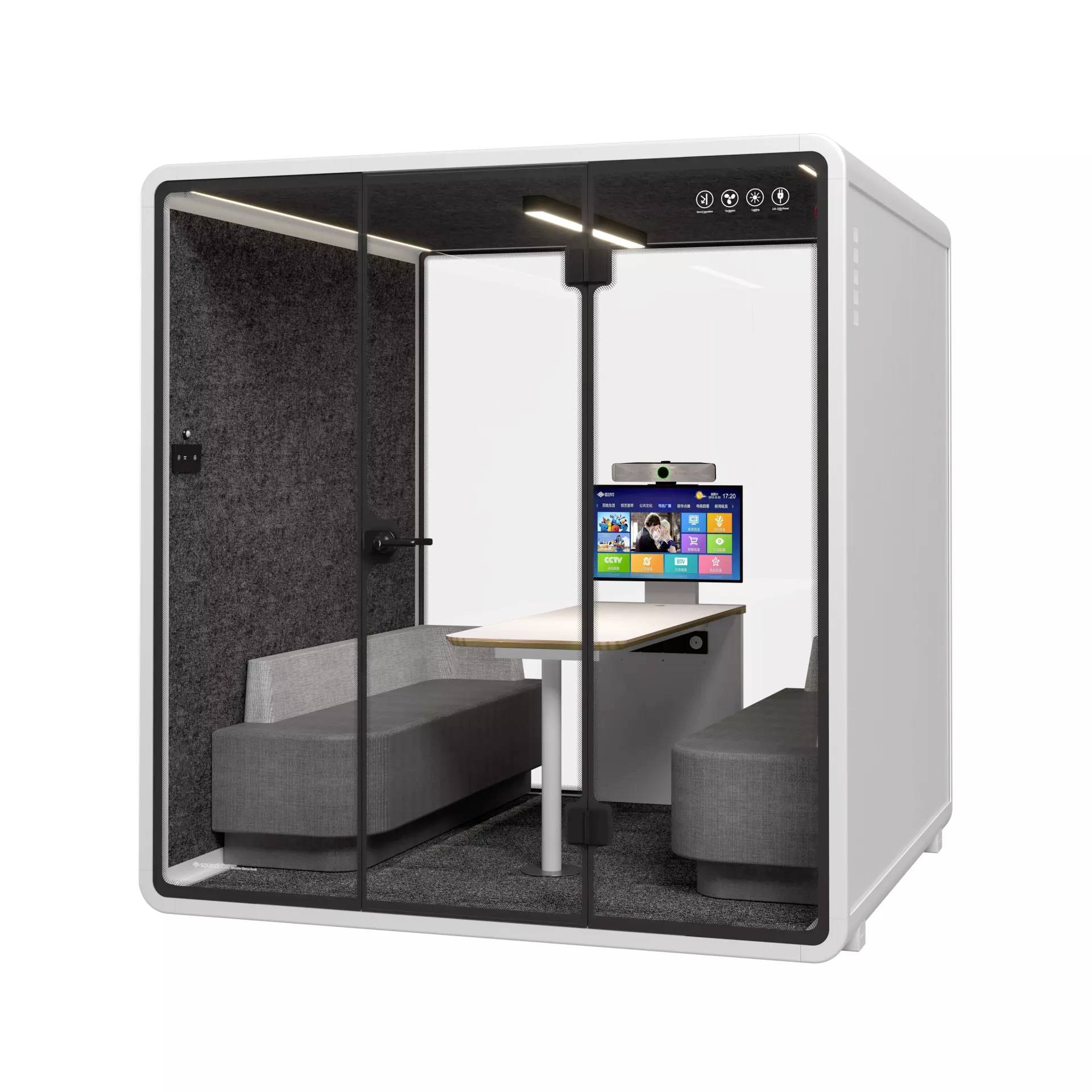 Soundbox Soundbox Office Pod SR-XL (F7) 6 person SR-XL F7 white 1 St.-0