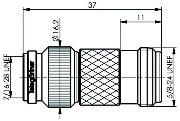 Telegärtner 100123518 100123518 N-adapter  -   1 St.