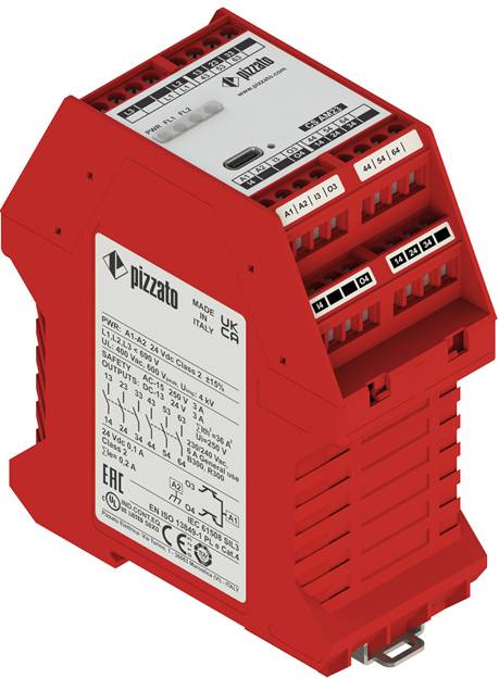 Pizzato Elettrica CS AM23P1VU Veiligheidsschakelapparaat Voedingsspanning (num): 24 V 1 stuk(s)