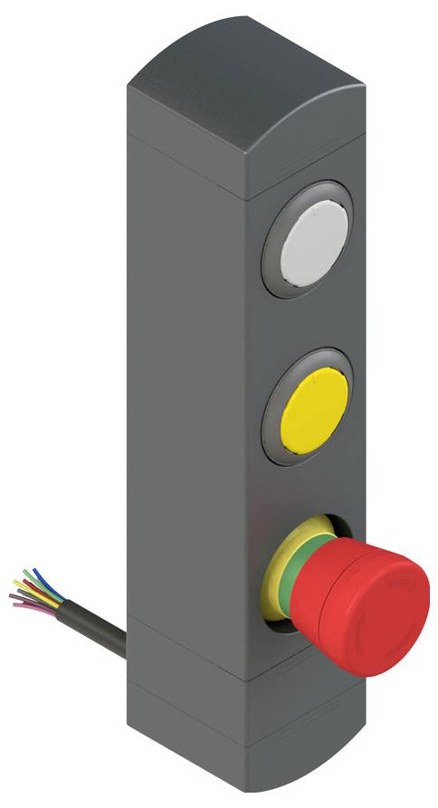 Pizzato Elettrica BN AC3ZA93 Commando-eenheid Met contactelement NOT-HALT Rood 1 stuk(s) Piece