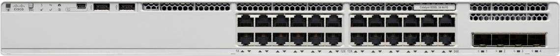 Cisco C9200L-24T-4X-E 9200L 24-port Data 4x10G Netwerk switch 24 + 4 poorten 1 / 10 GBit/s