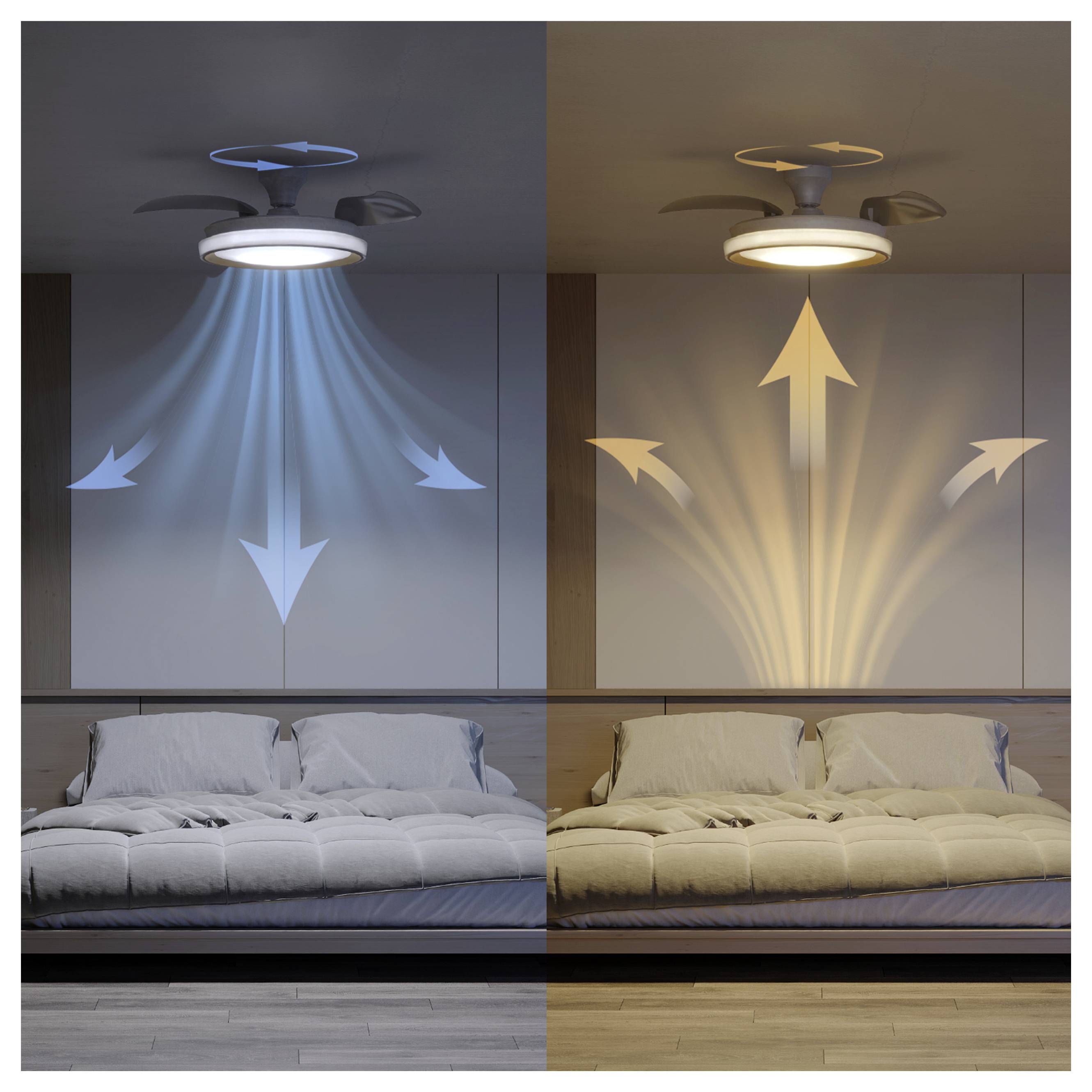 Philips LED Bliss stropni ventilator 28 W sa daljinskim upravljačem, mogućnost prigušivanja-4