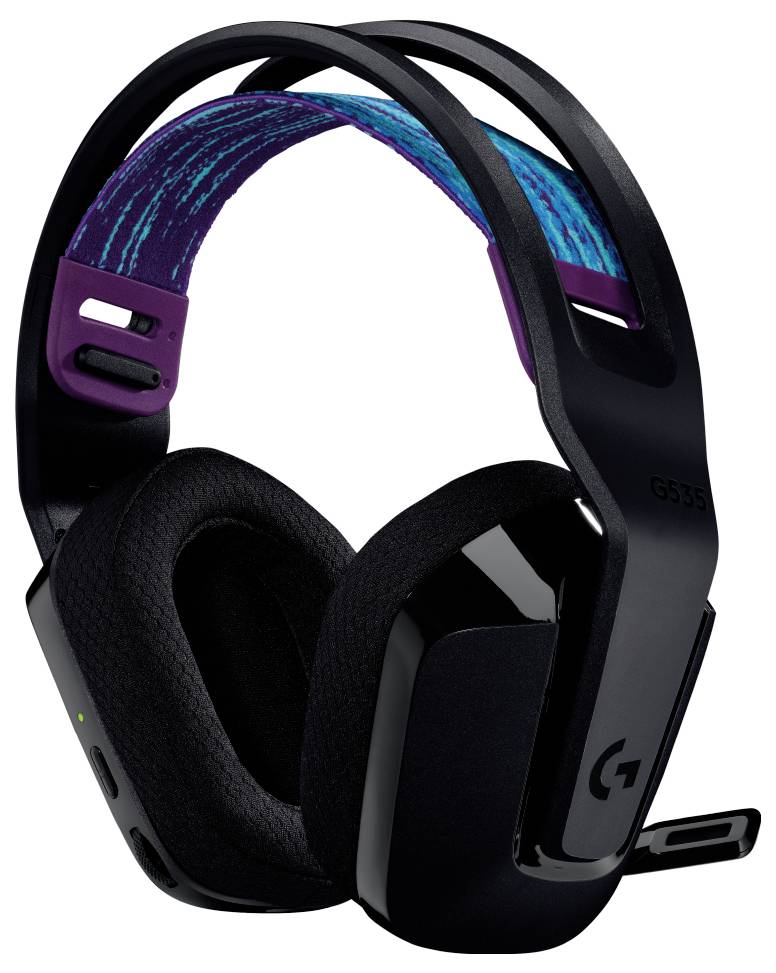 Logitech LOGI G535 LIGHTSPEED Wireless Headset On Ear Headset crna igre-1