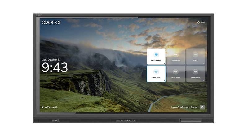 Avocor  190 cm (75) Diagonalklasse E S Digital Signage display 190.5 cm 75 inch