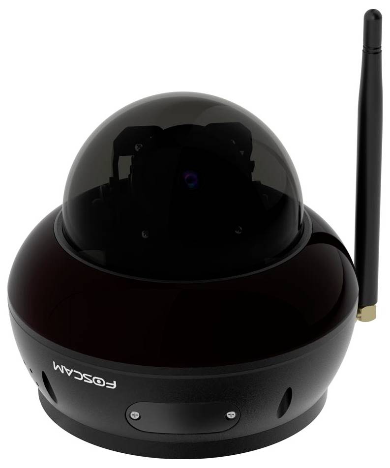 Bijela sigurnosna kamera montirana na zid, usmjerena prema olujnoj, kiši sceni, što ukazuje na otpornost prema vremenskim uvjetima i vanjski nadzor.