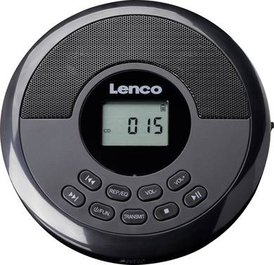 Lenco CD-340BK prijenosni CD player CD, CD-R, CD-RW, MP3, CD, CD-R, CD-RW, MP3  crna
