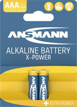 Ansmann X-Power micro (AAA) baterija   1.5 V 2 St.