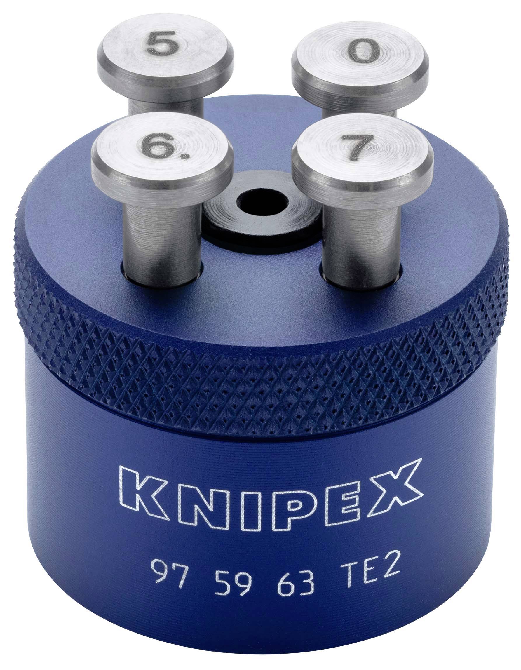 Knipex 97 59 63 TE2 Contactschacht Gedraaide contacten 0.08 tot 2.5 mm²