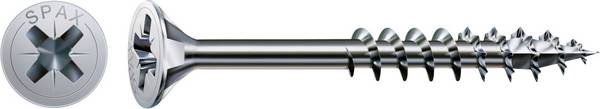 SPAX 0291010350355  upušteni vijak 3.5 mm 35 mm križni pozidriv    čelik  1000 St.