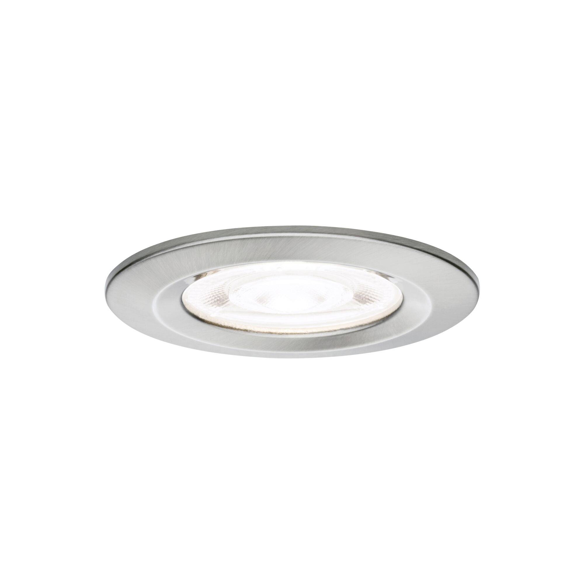 Paulmann 92335 Nova LED-inbouwlamp LED GU10 4.9 W IJzer (geborsteld)