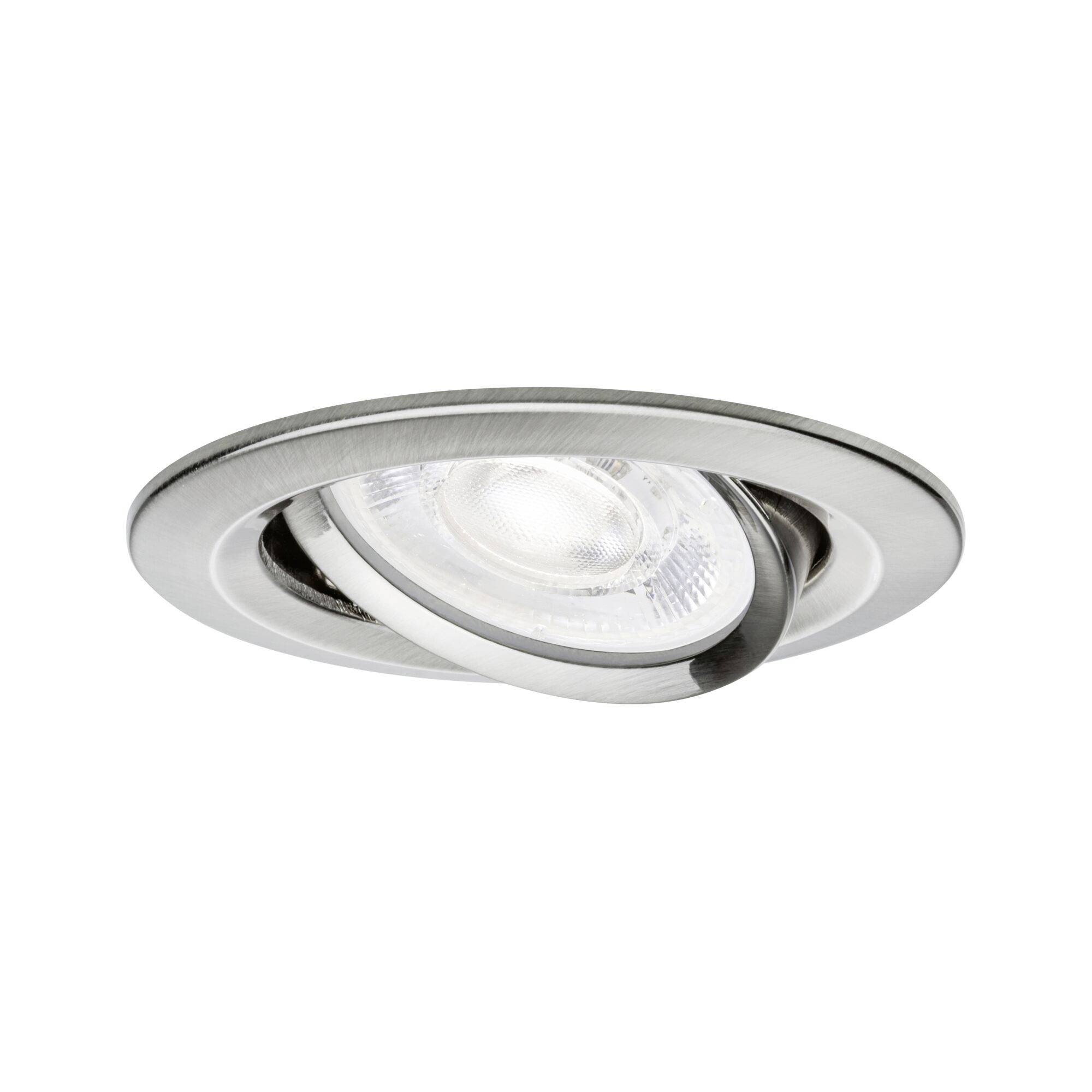 Paulmann 92421 Nova LED-inbouwlamp LED GU10 4.9 W IJzer (geborsteld)