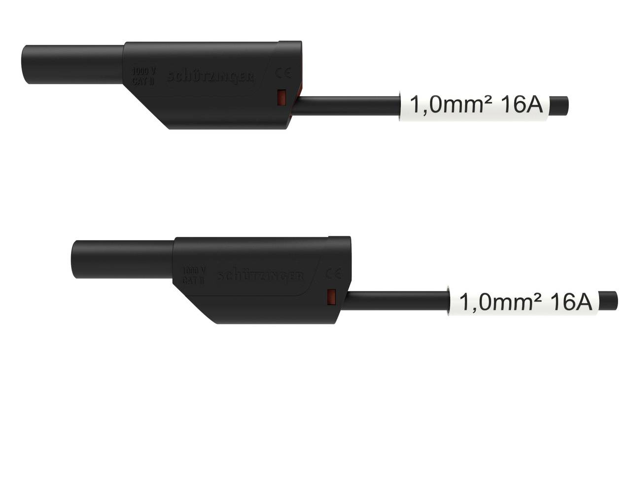 Schützinger VSFK 8501 / SIL1 / 25 / SW Verbindingskabel 25 cm Zwart 1 stuk(s)