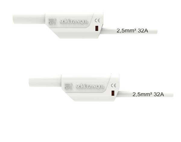 Schützinger VSFK 8500 / SIL2,5 / 50 / WS spojni vod   50 cm bijela 1 St.