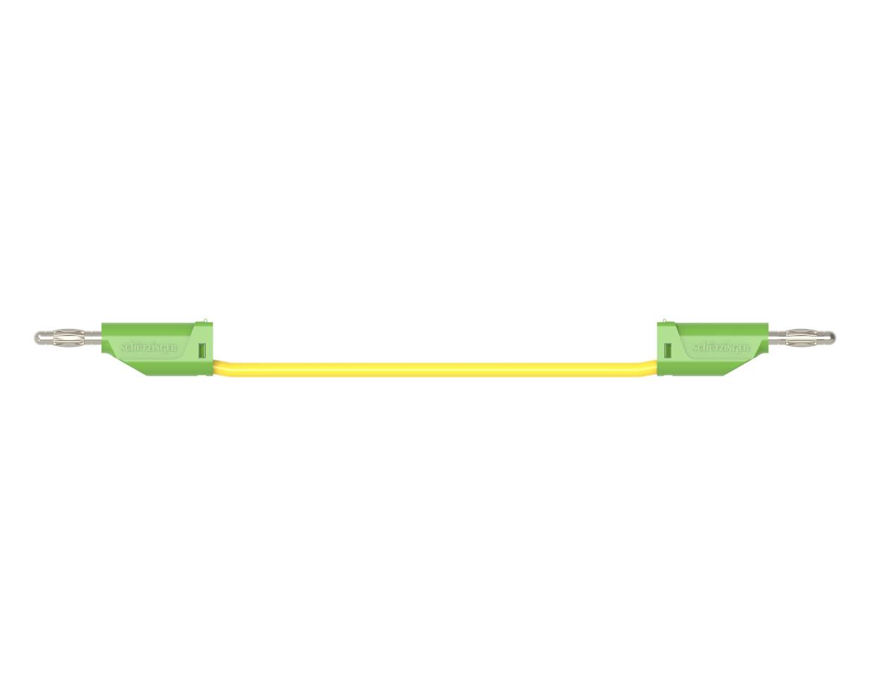 Schützinger MFK 15 / 1 / 200 / GNGE Meetsnoer 200 cm Groen-geel 1 stuk(s)