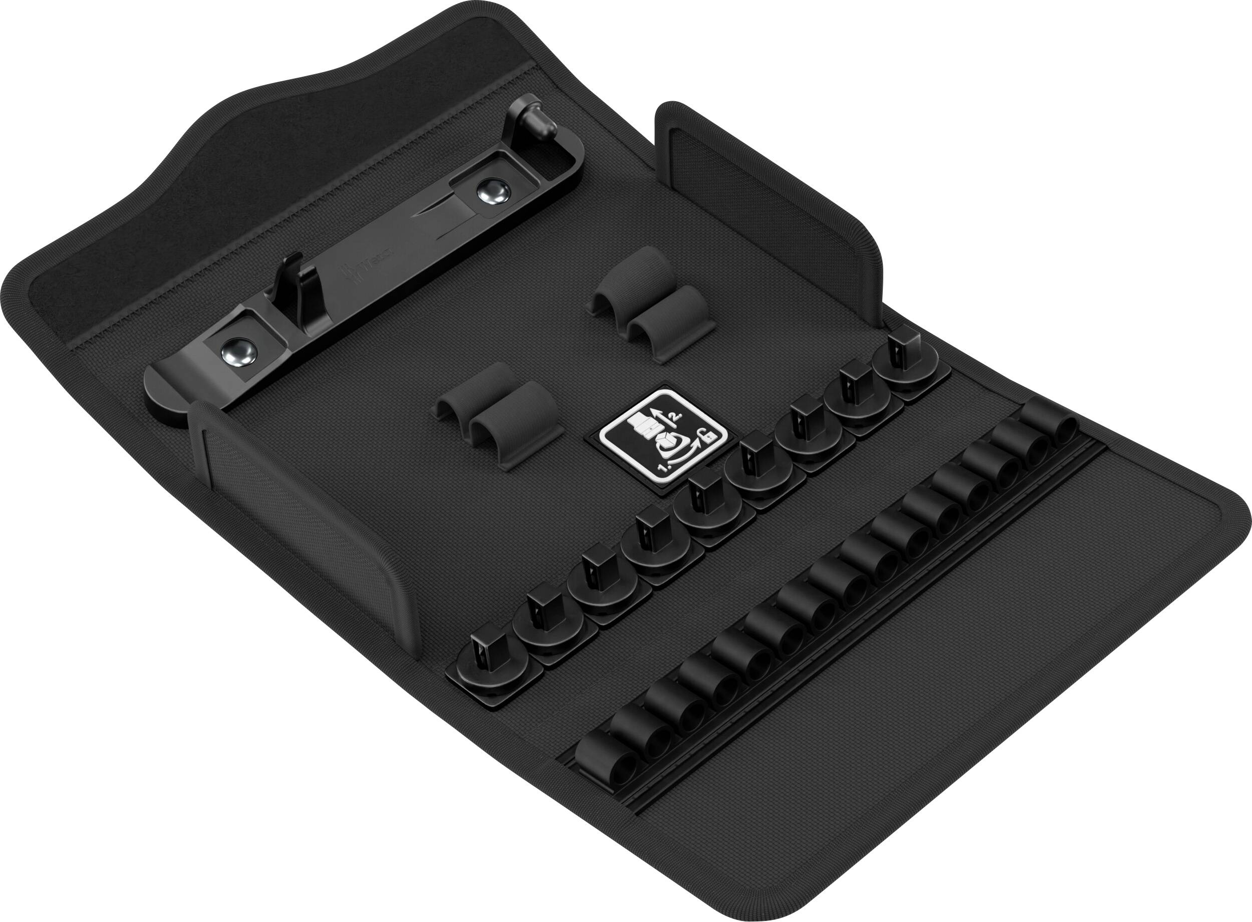Wera 9588 05136052001 Sp&auml;rrhakshandtag, Professionell, Hantverkare, Universal Verktygsv&auml;ska tom (L x B) 185 mm x 115 mm