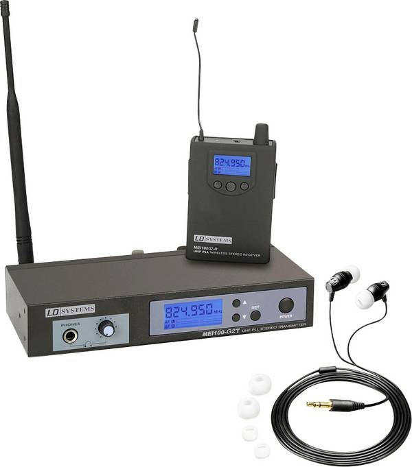 LD Systems MEI 100 G2 BPR B 6 set In-Ear nadzora