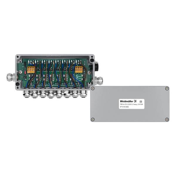Weidm&uuml;ller FBCON PA CG/M12 8WAY LIMITER 2617190000 Verdelermodule Profibus-PA standaardvedeler met stroombegrenzer 1 stuk(s)