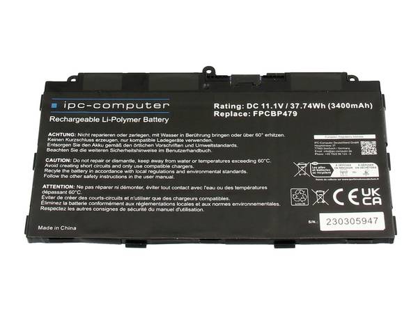 ipc-computer baterija prijenosnog računala Akku CP785375-XX REPLACE 11.10 V 3400 mAh IPC-Computer